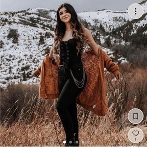 Goth corset. Cosplay